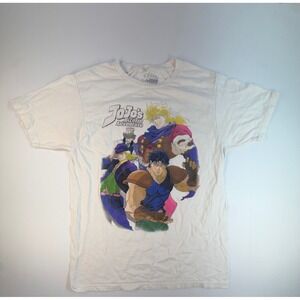 JoJo's Bizarre Adventure Viz Media Anime Graphic T-Shirt White Small Jonathan